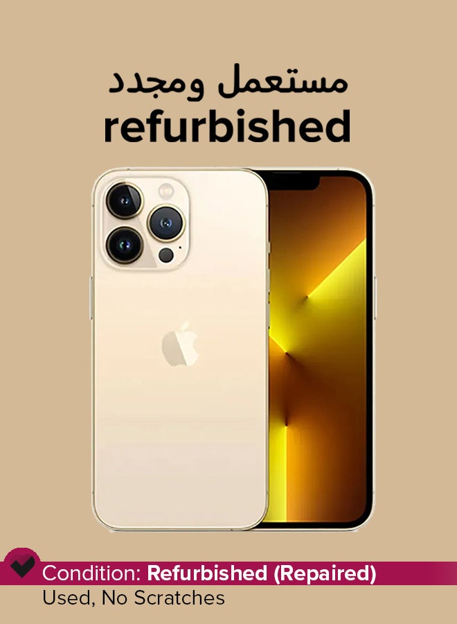 Compare Refurbished  iPhone 13 Pro Max 256GB Gold 5G With Facetime  International Version at KSA Price