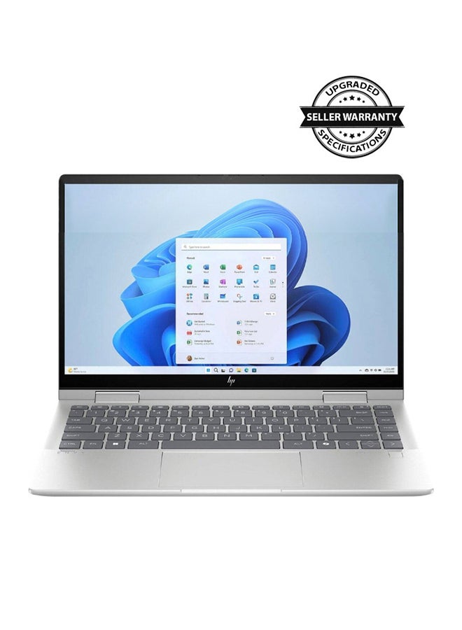 Compare Envy X360 Laptop With 14Inch Full HD1920x1080 Display, Core Ultra 7150U Processor16GB RAM DDR4512GB SSDIntel Iris XE GraphicsWindows 11 Home English Silver at KSA Price