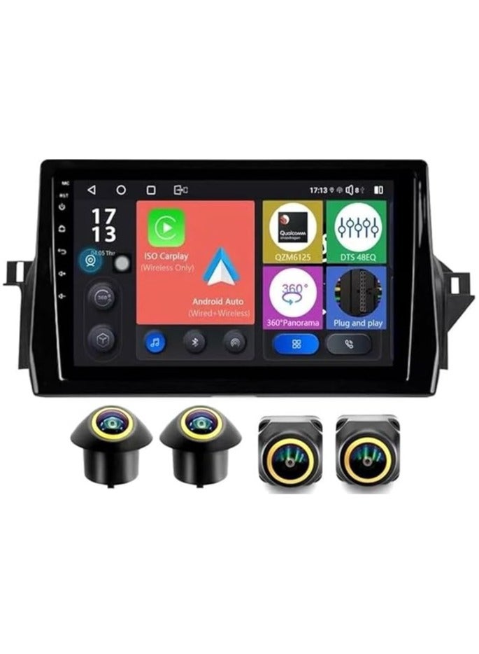 Compare Android Car Stereo for Toyota Camry 20202023 4GB RAM 64GB ROM Support Carplay, MLink WiFi BT, Radio GPS, 10 Inch IPS.QLED, Fast interface, Touch Screen with 360D Camera Included at KSA Price