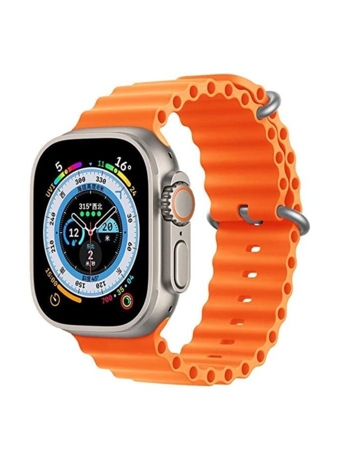 Compare M8 Ultra Pro Smart Watch Sports Version Series 8 NFC 1.91 inch Full Screen HD & Wireless Charging 49mm With Calling Function at KSA Price
