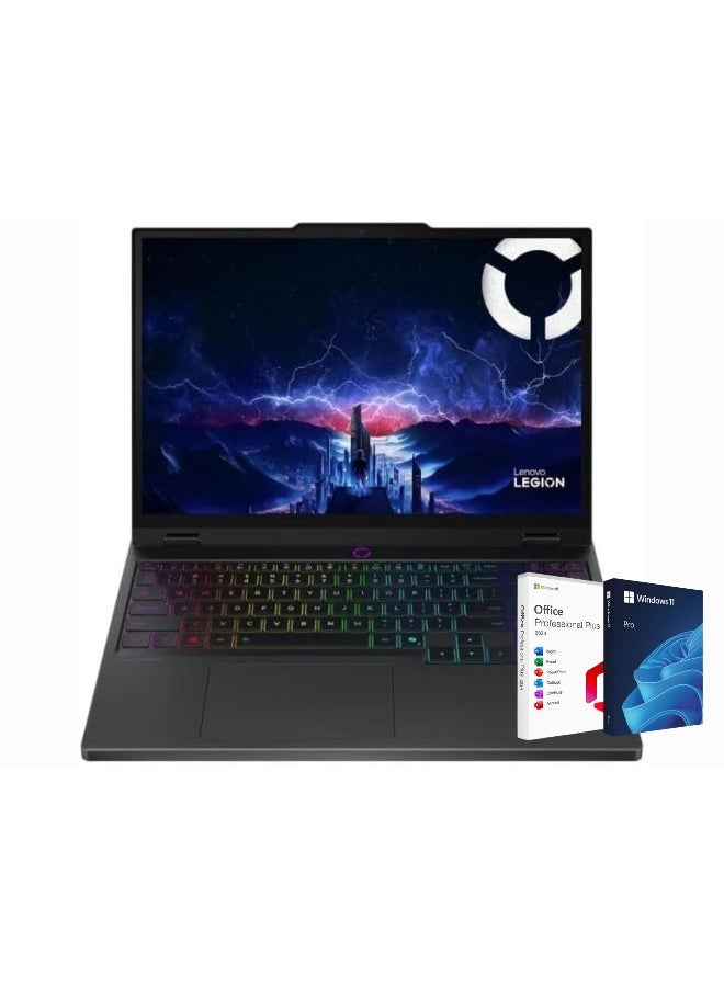 Compare Legion Pro 5i 2.5k OLED Gaming Laptop, Intel Core Ultra 9 275HX,16 Inch WQXGA 165Hz, 64GB RAM, 1TB SSD, NVIDIA GeForce RTX 5070 8GB, Windows 11 Pro + Life Time Office 2024 EnglishArabic Eclipse Black at KSA Price