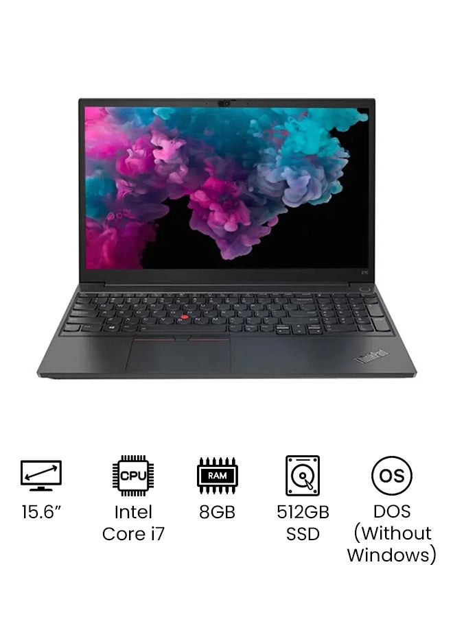 Compare ThinkPad E15 Gen2 Upgraded Version Laptop With 15.6Inch Full HD Display, Corei7 Processor8GB RAM512GB SSDDOSWithout windowsIntel Iris Xe Graphic Card  EnglishArabic Black at KSA Price