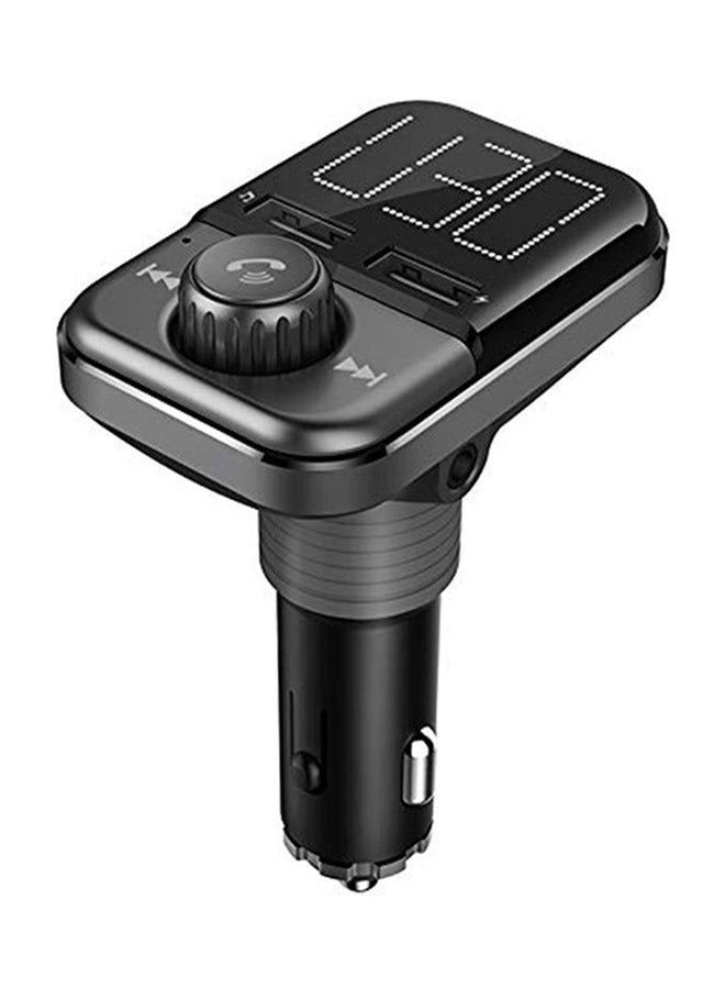 Car Wireless Bluetooth Headset BT72 Dual USB…