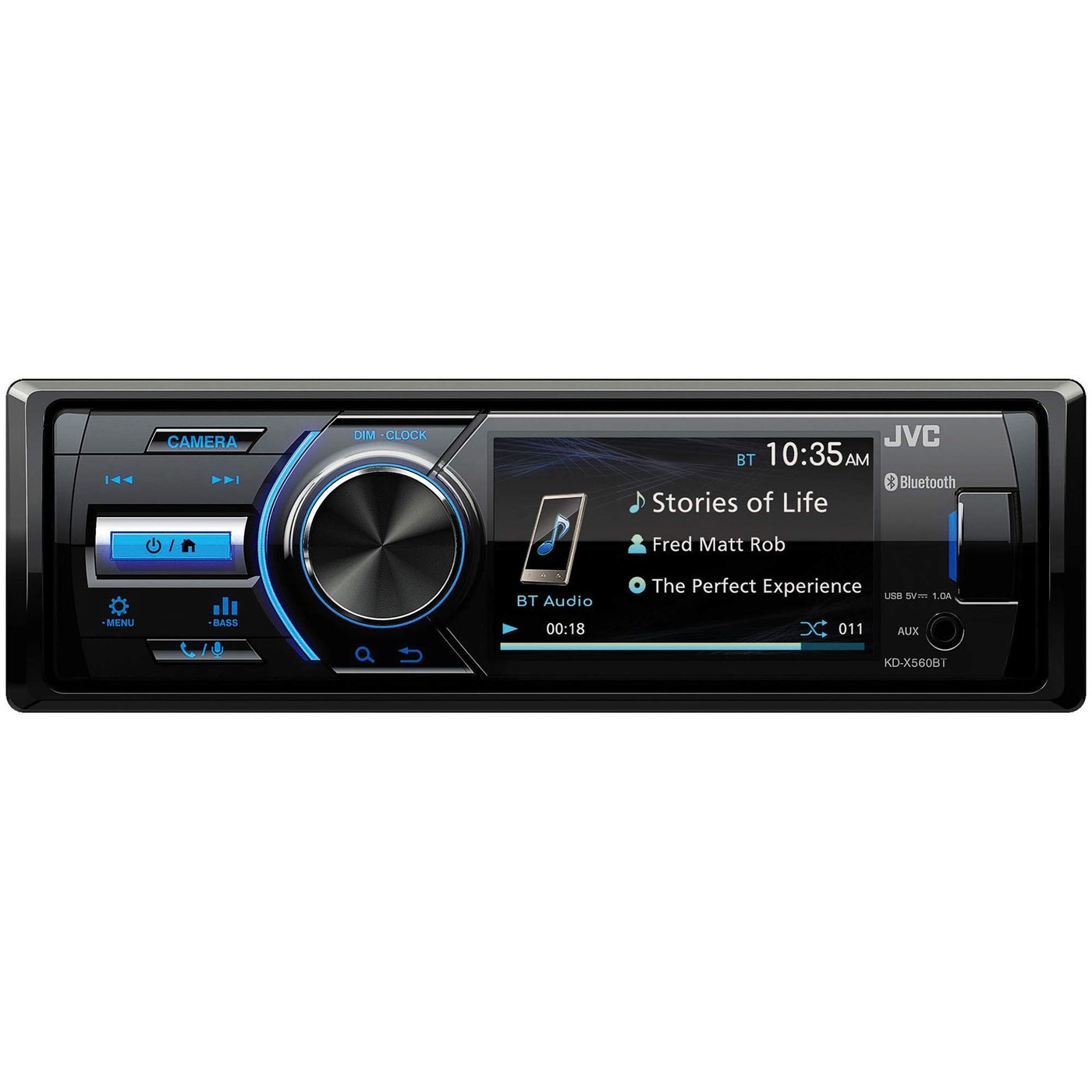 JVC KDX560BT Digital Media Car Marine Bluetooth…
