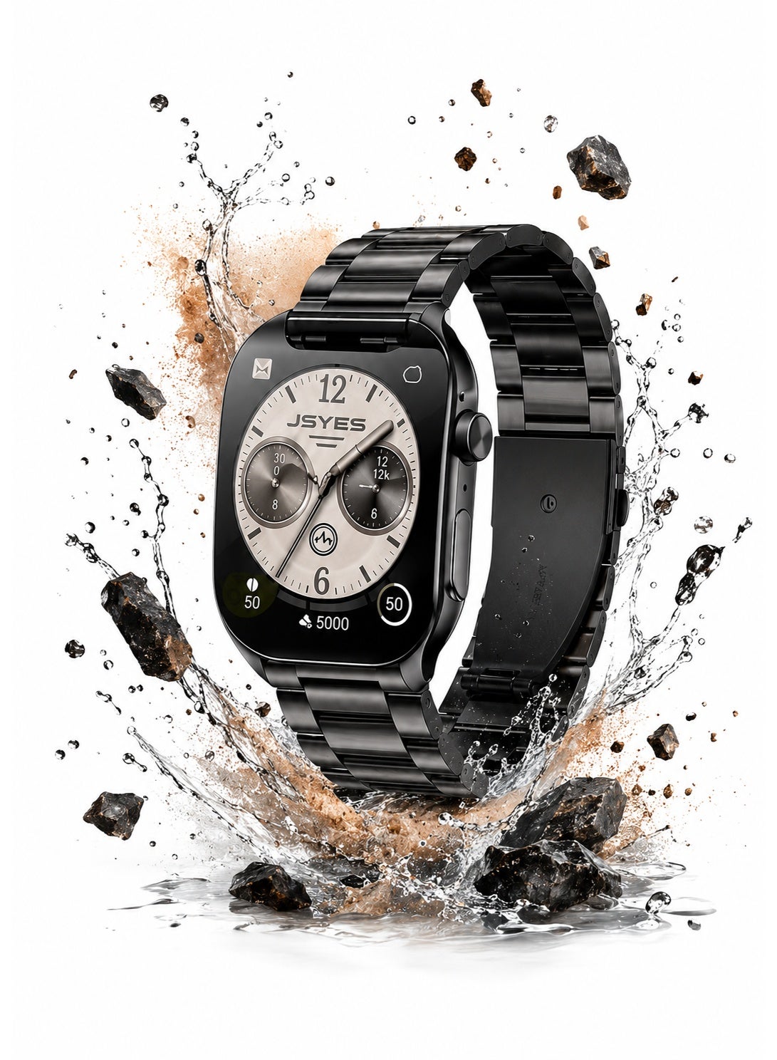 JSYES MS12 Pro Smartwatch - Bluetooth Calling…