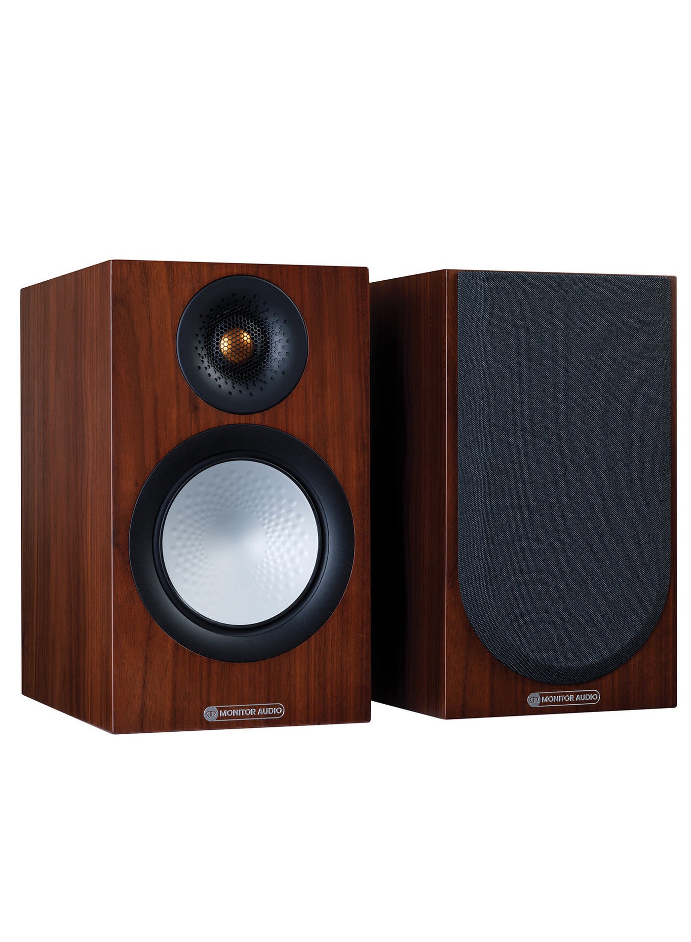 Compare Monitor Audio Silver 50 7G Bookself Speaker Pair Walnut at KSA Price