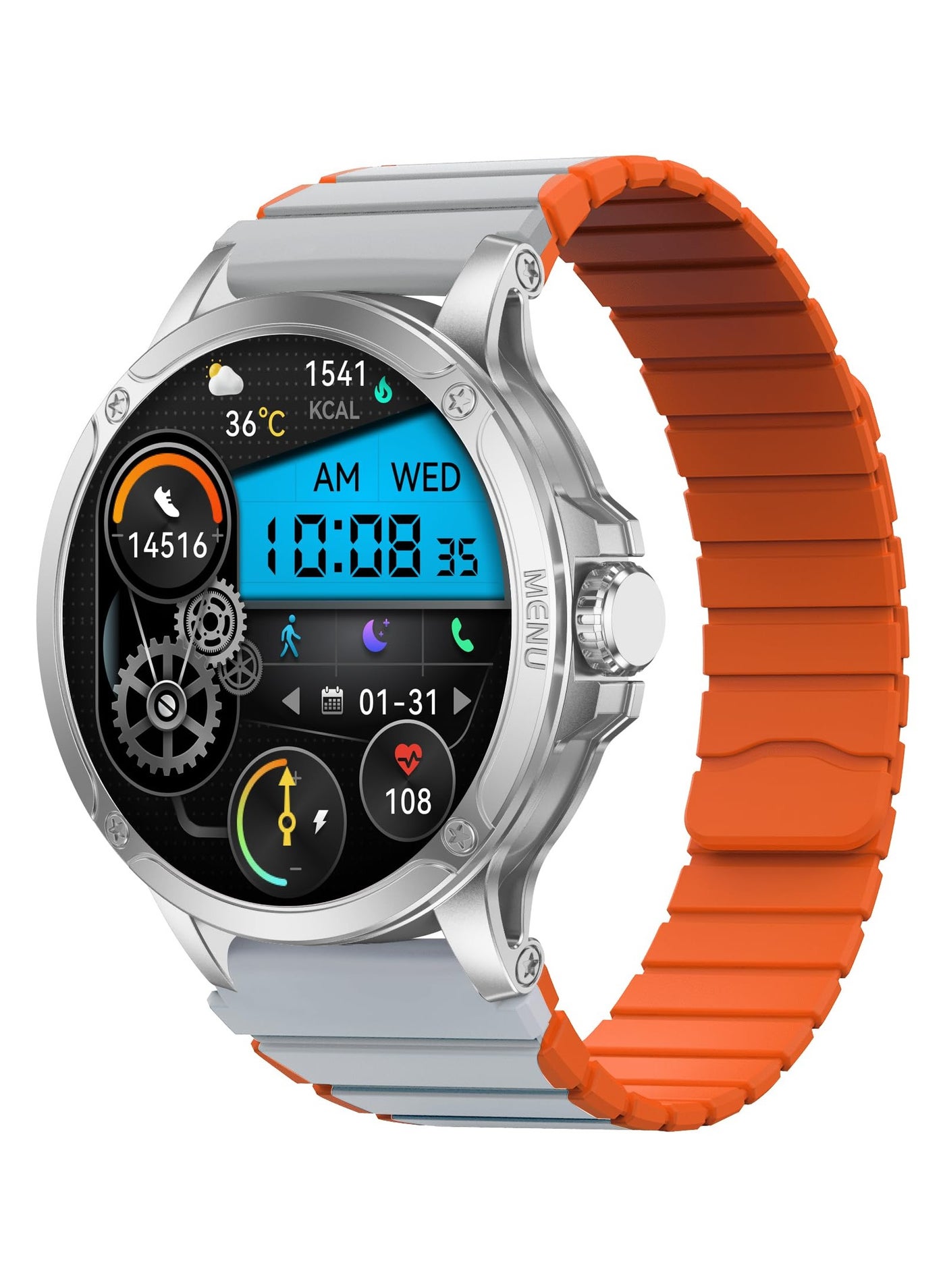 Maxwell MW Alpha Smart Watch, 40 Days Standby…