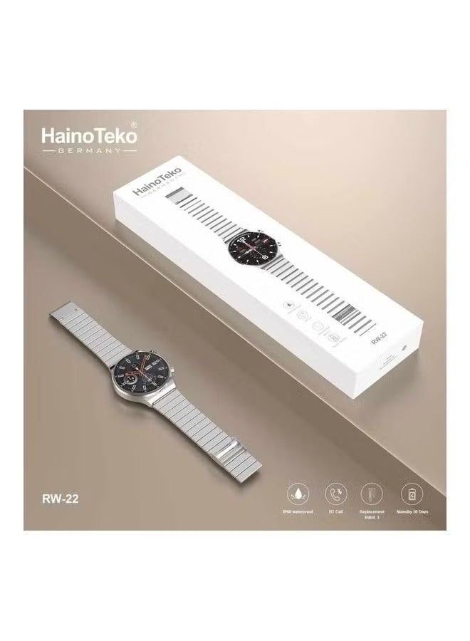 Compare Smart Watch RW22 Silver at KSA Price