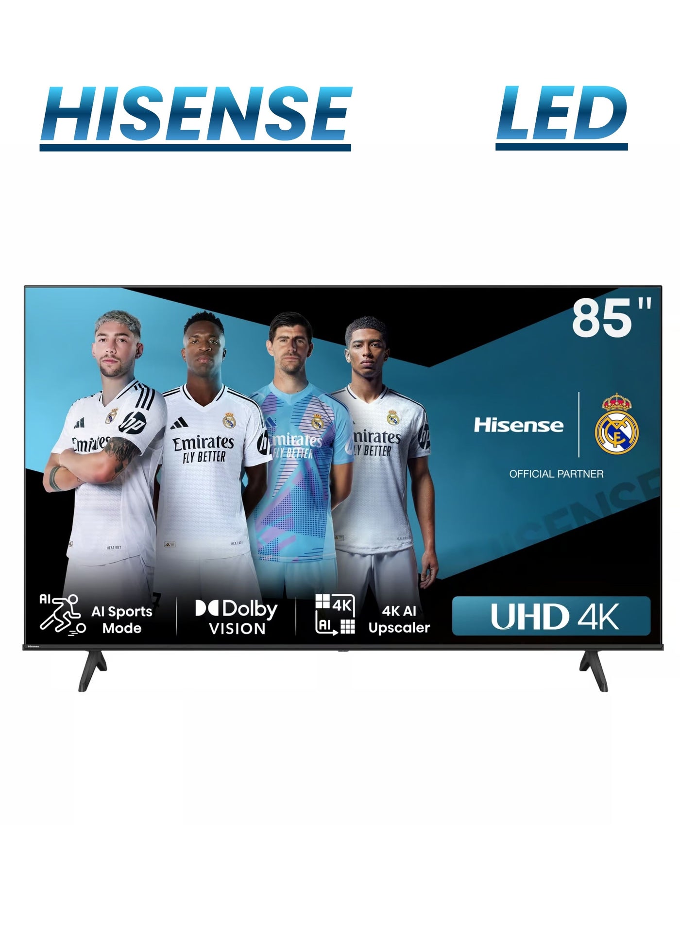 85-Inch 4K UHD A6Q Smart TV With 60Hz…