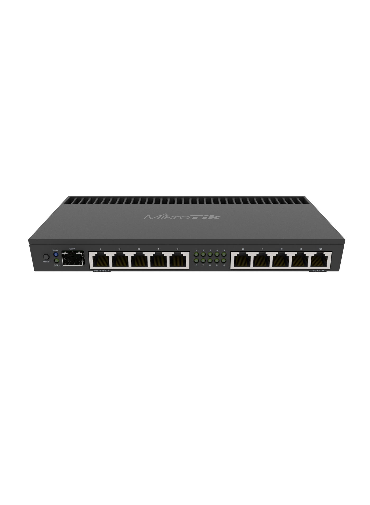 Compare 10xGigabit Port Router With A QuadCore 1.4Ghz CPU, 1Gb Ram, SFP+ 10Gbps Cage And Desktop Case With Rack Ears Black at KSA Price
