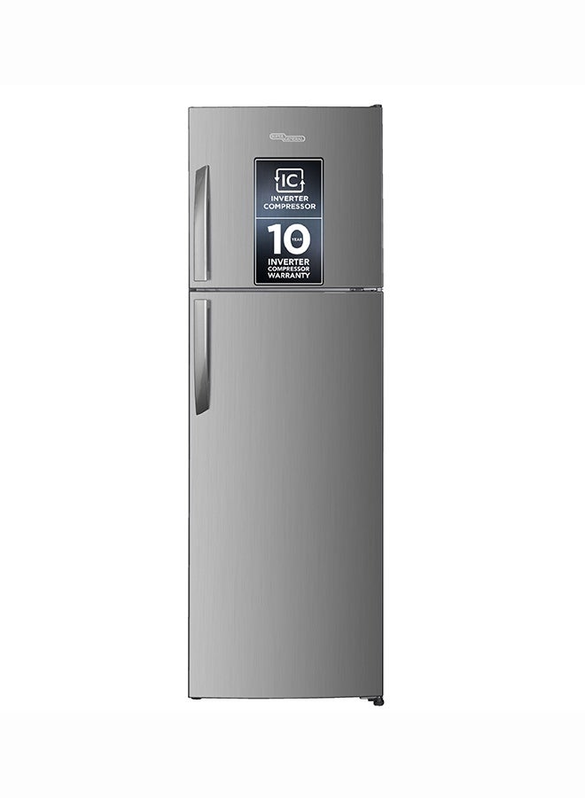 Compare 360L Gross & 247L Net Capacity Double Door TopMount RefrigeratorFreezer, NoFrost, Stylish Interior Led Light, MultiAir Flow, Chiller Zone With Easy Slide Food Pan, Electronic Temperature Control Inox SGR365IE Silver at KSA Price
