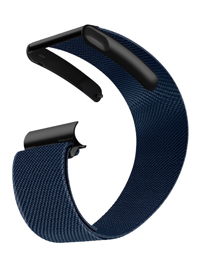 Compare Nylon Replacement Wristband for Whoop Life MG – Waterproof  Lightweight  Adjustable Fitness Strap  Navy Blue at KSA Price