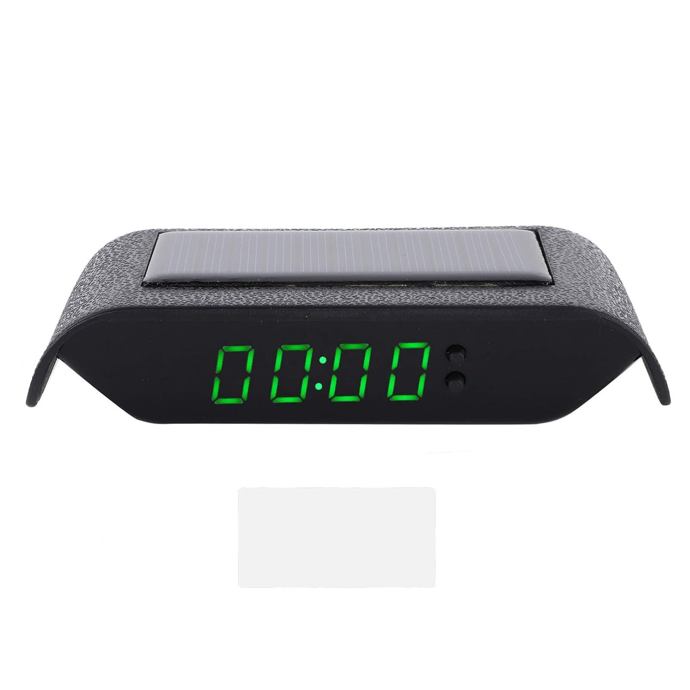 Compare Car Digital Clock, Portable Car Solar Clock Calendar Auto Truck Time Sticku2011on Digital Watch Date Temperature LCD Display Wiring FreeGreen Light Green Light at KSA Price