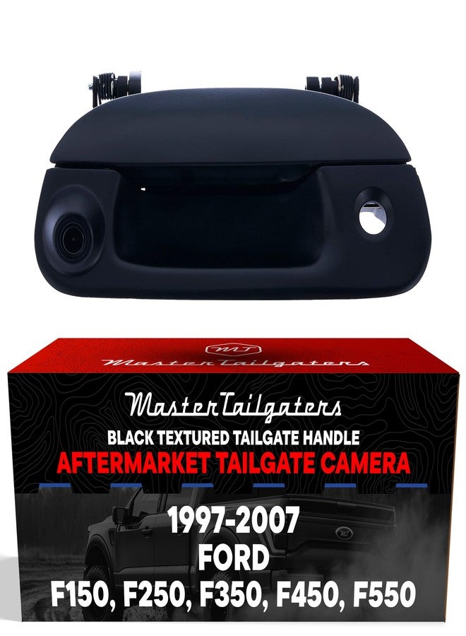 Compare Master Tailgaters Black Tailgate Handle with Backup Camera Replacement for Ford F150, F250, F350, F450, F550 19972007 | IP68 Waterproof | Parking Grid Lines Available | Easy to Install at KSA Price