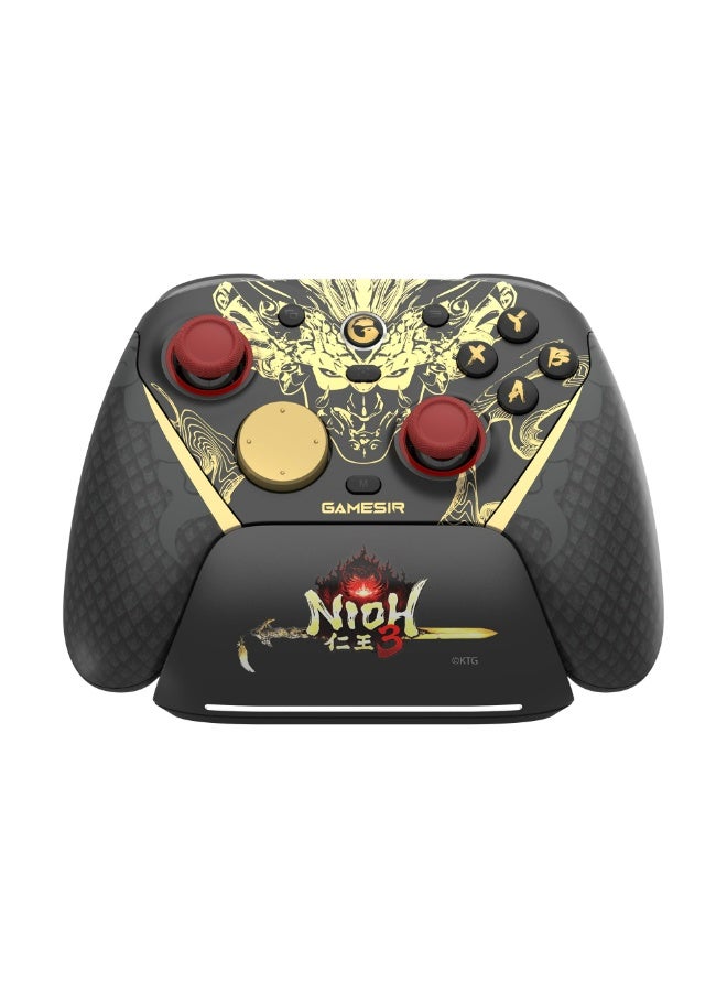 Compare GameSir G7 Pro 8K PC Wireless Controller, Nioh 3 – 8000Hz Polling Rate Wired & 2.4G, TMR Joysticks AntiStick Drift, Hall Effect Analog Triggers, Esports Gamepad for Windows PC with 3.5mm Audio at KSA Price
