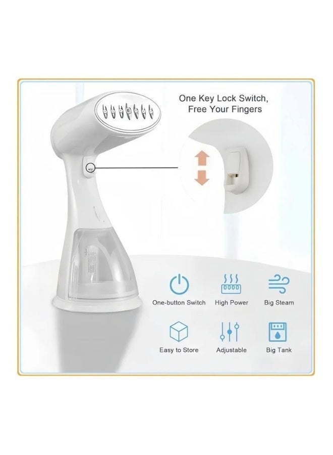 Portable Clothes Steam Iron – Handheld Wrinkle Remover…