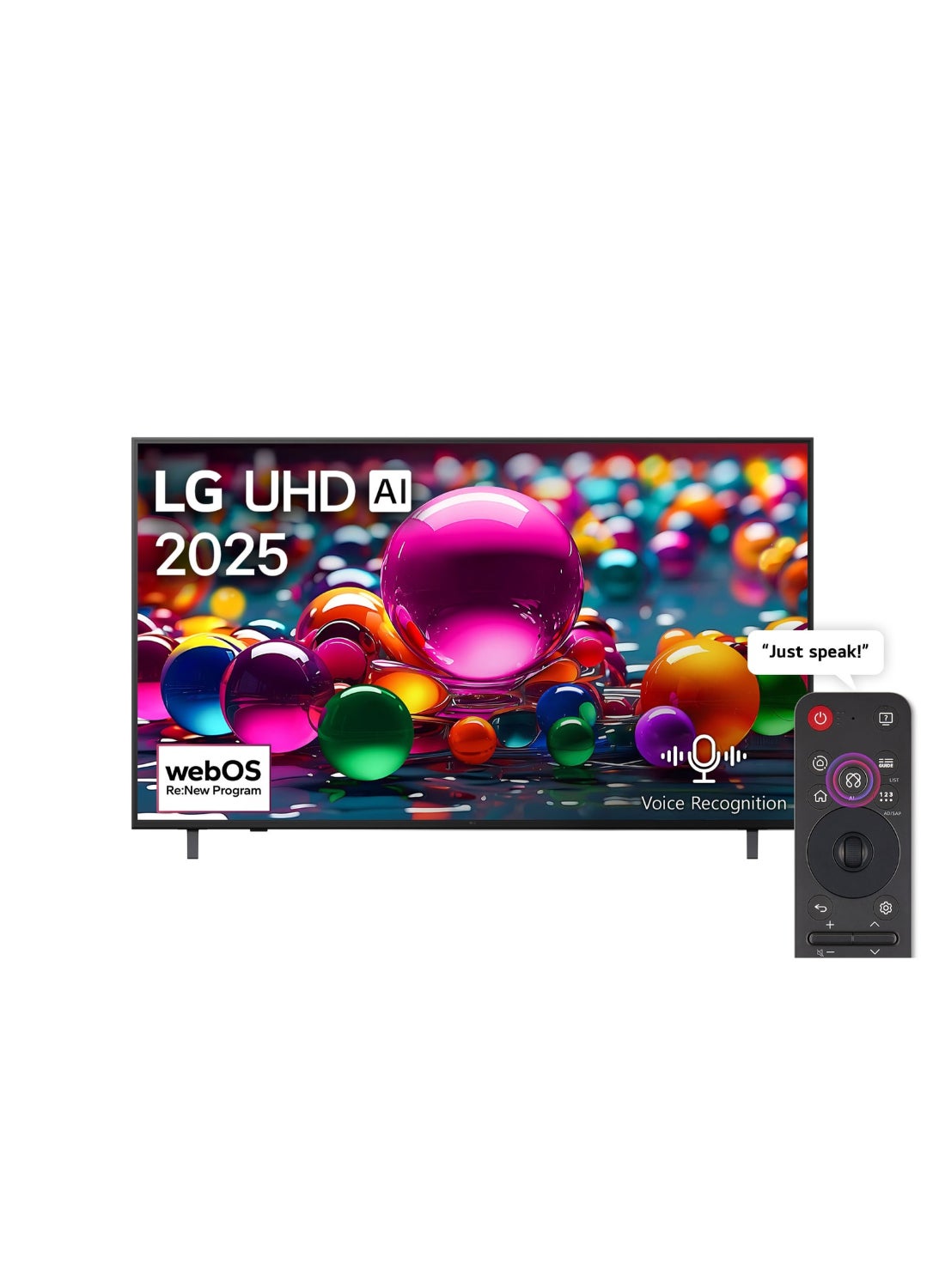 55 inch LG UHD AI UA8500 4K Smart TV…