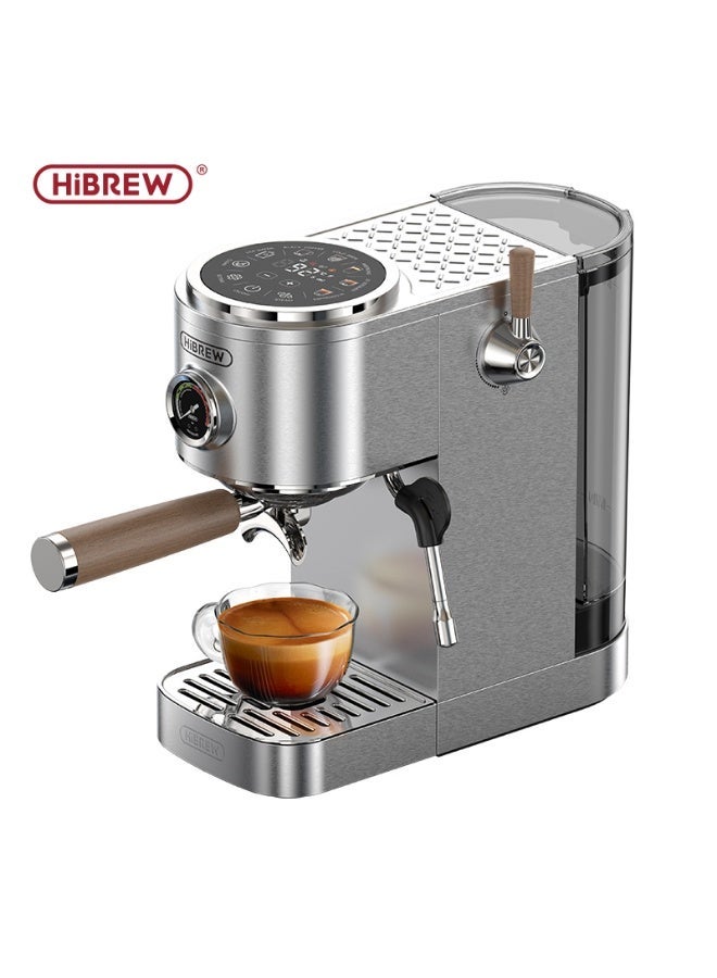 Compare HiBREW Semiautomatic Espresso Coffee Machine 3 Level Temperature Adjustable ColdHot 20Bar Coffee Maker Cappuccino H13 at KSA Price