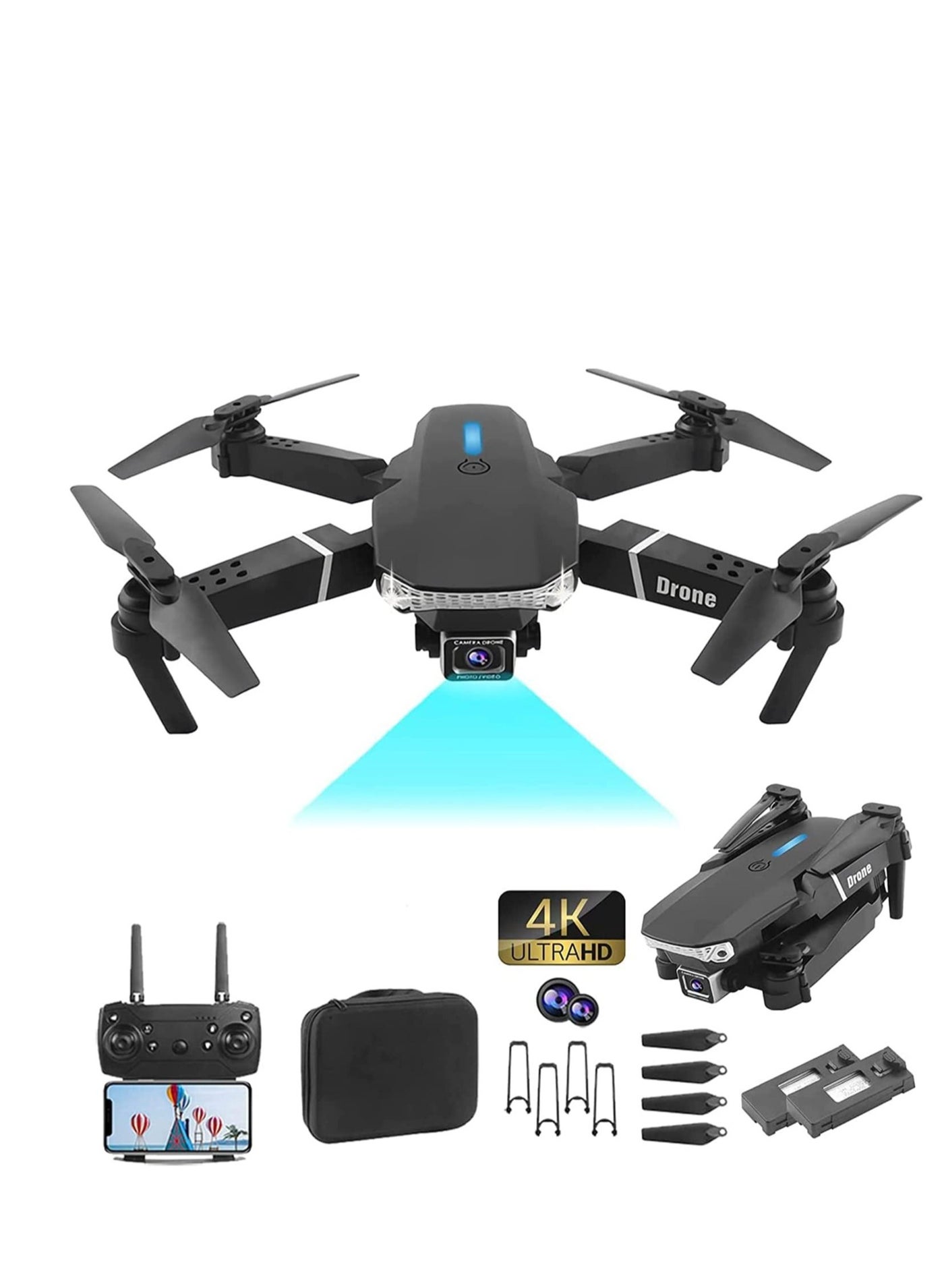 E88 Ayoo Mini Drone – Compact Foldable Design with…