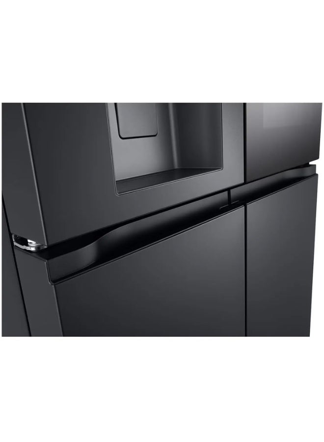 Compare LG Side by Side Refrigerator GRX39FFCRB, 718L, InstaView DoorinDoor, Black, Inverter Linear Compressor GRX39FFCRB black at KSA Price