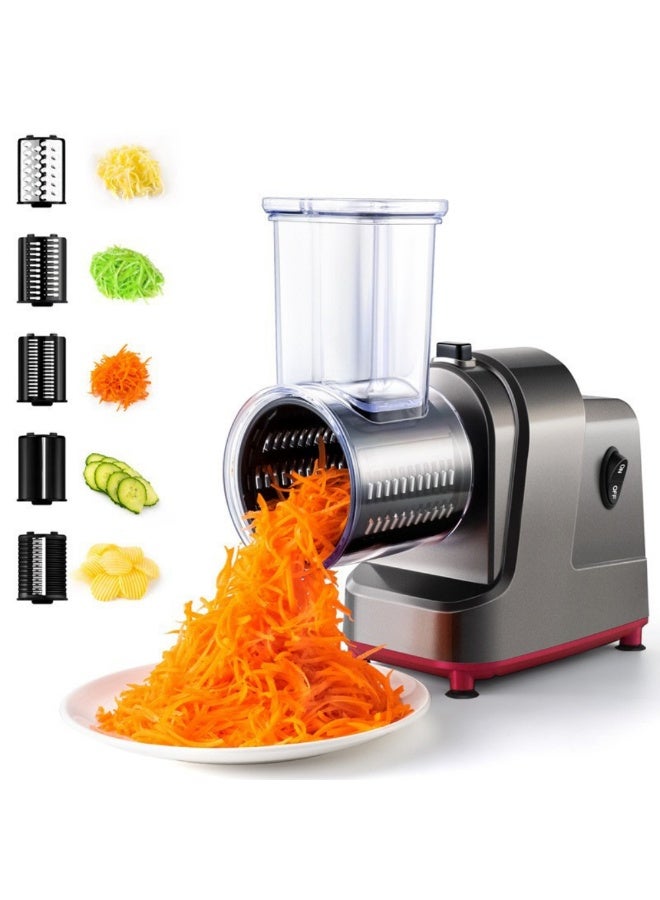 Compare Electric Vegetable Cutter Slicer Chopper, Multifunctional Automatic Food Processor for Potato, Onion & Veggies, Household Kitchen Tool with UK Plug 220V  at KSA Price