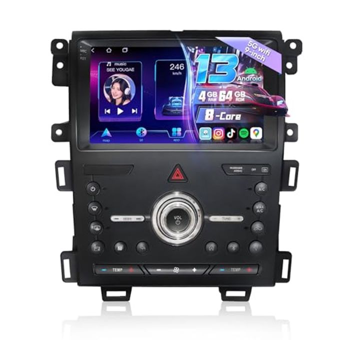 8Core 4+64G Car Radio For Ford Edge 2010 2011…