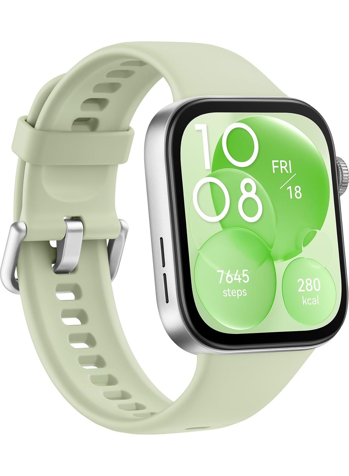 Compare Watch Fit 3 Smartwatch  1.82 Inch Amoled Display  Comfortable And Stylish Design  Scientific Workout Coach  Upgraded Health Management  Compatible With iOS And Android Green at KSA Price