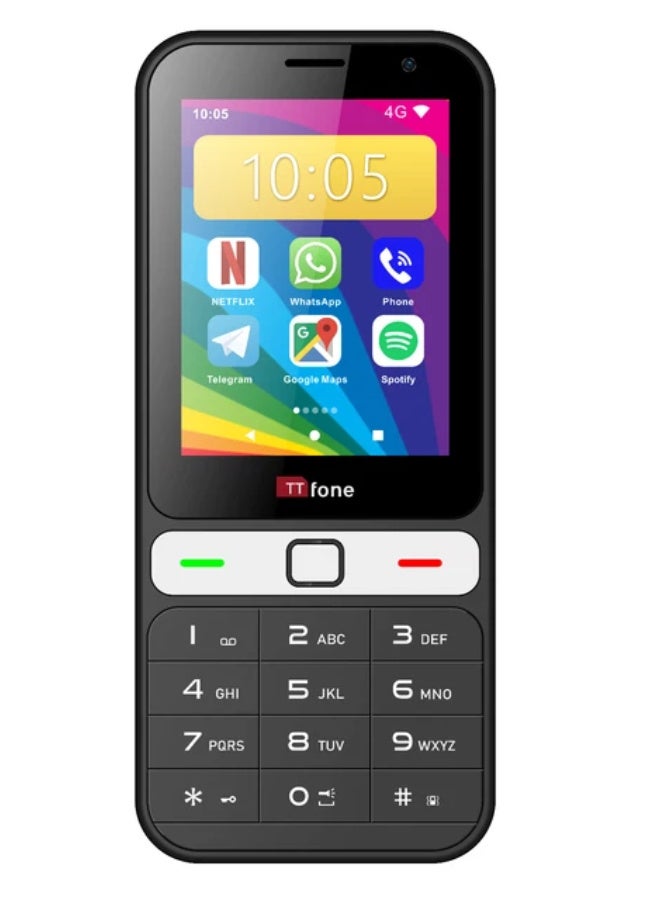TTfone TT280 – Simple 4G Dual SIM Bar Phone with Android,…