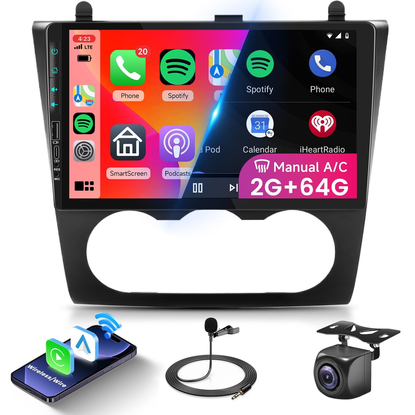 2G64G Android Car Stereo for Nissan Altima 20082012…