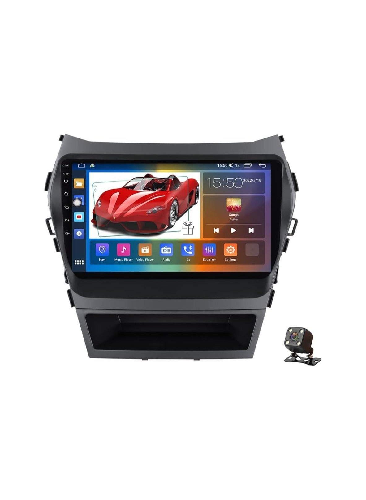 Compare Android Car Stereo for HYUNDAI IX45 SANTA FE 20132017 4GB RAM 64GB ROM MirrorLink WiFi BT, Radio GPS Navigation, 9 Inch Support Apple Carplay, IPS Touch Screen with Backup Camera Included at KSA Price