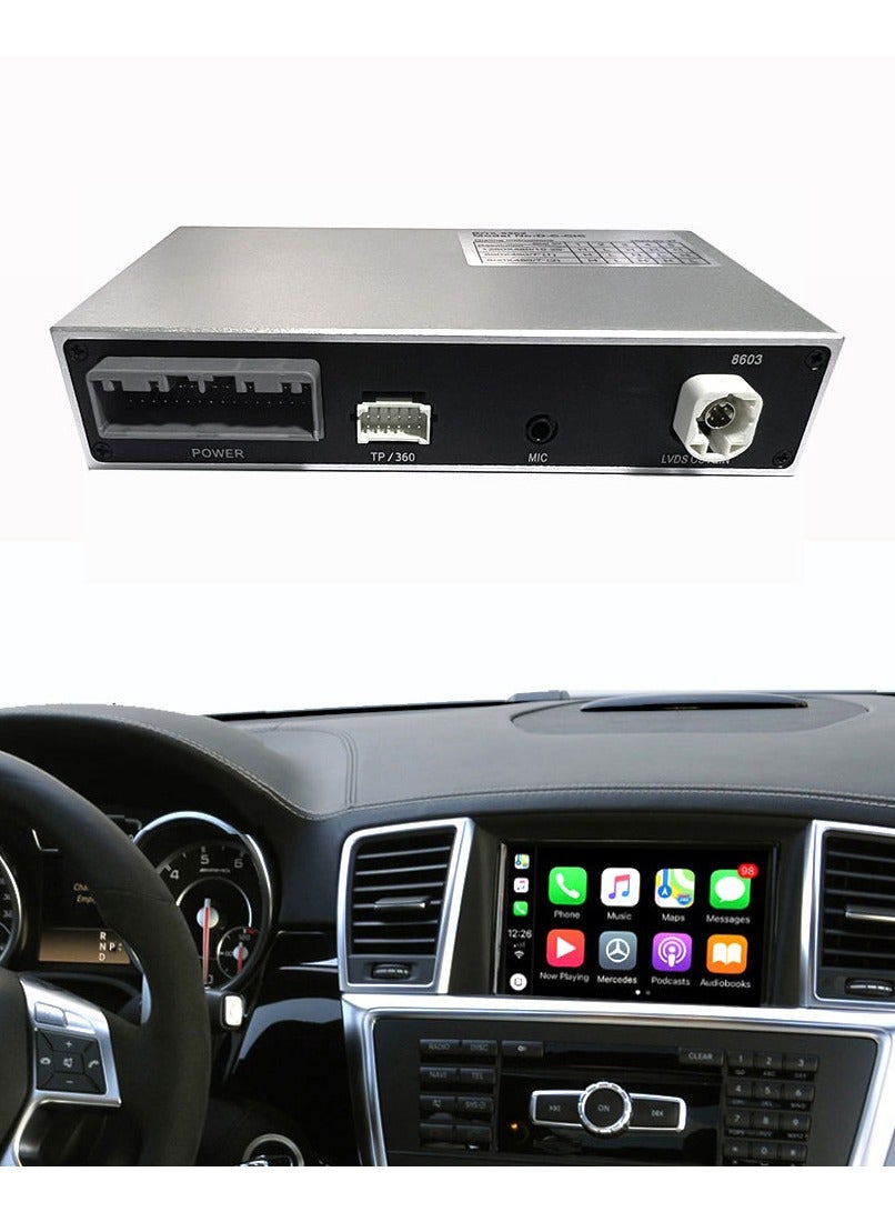 Compare Raymos Wireless Carplay and Android Auto Interface Linux System Multimedia Upgrade for Mercedes Benz NTG6.0   Phone Mapping Local Audio and Video Playback, Supporting the Installation of AHD front and Reverse with 360 Degr at KSA Price