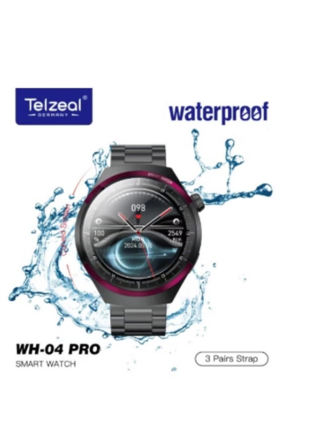 WH 04 Pro Max Screen Waterproof Smartwatch…