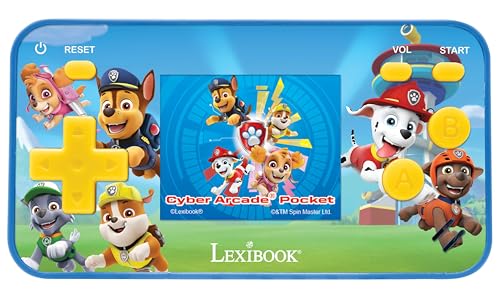 Compare Lexibook Paw Patrol Chase Cyber Arcade Pocket Portable Gaming Console 150 Games LCD Battery Operated Red Blue JL1895PA at KSA Price