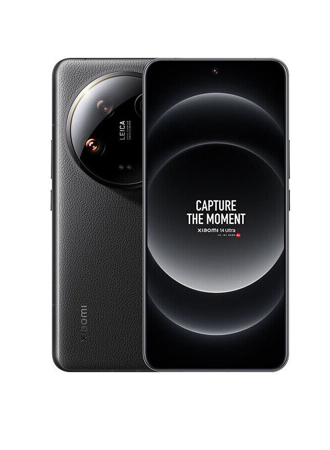 Compare 14 Ultra Smartphone 12Gb+256Gb Android 14 Snapdragon 8 Gen 3 Octa Core Touch ID IP68 Black Chinese Version at KSA Price