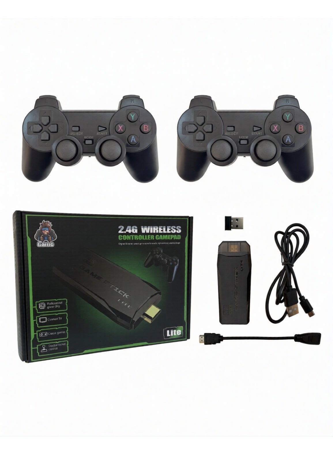 Compare 2.4G Wireless Controller Gamepad at KSA Price