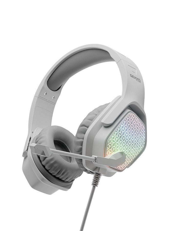 BG500 Gekko Gaming Headphones with LED RGB, Ultra-Clear…