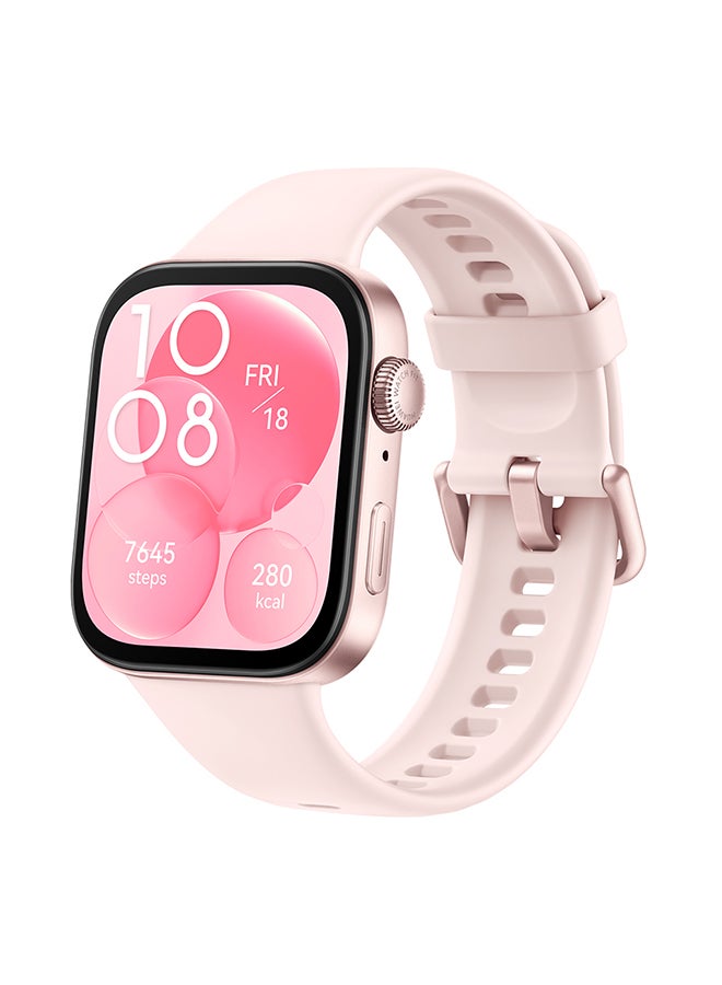 Compare Watch Fit 3 Smartwatch, 1.82 Inch Amoled Display, Comfortable And Stylish Design, Scientific Workout Coach, Upgraded Health Management, Compatible With iOS And Android Pink at KSA Price