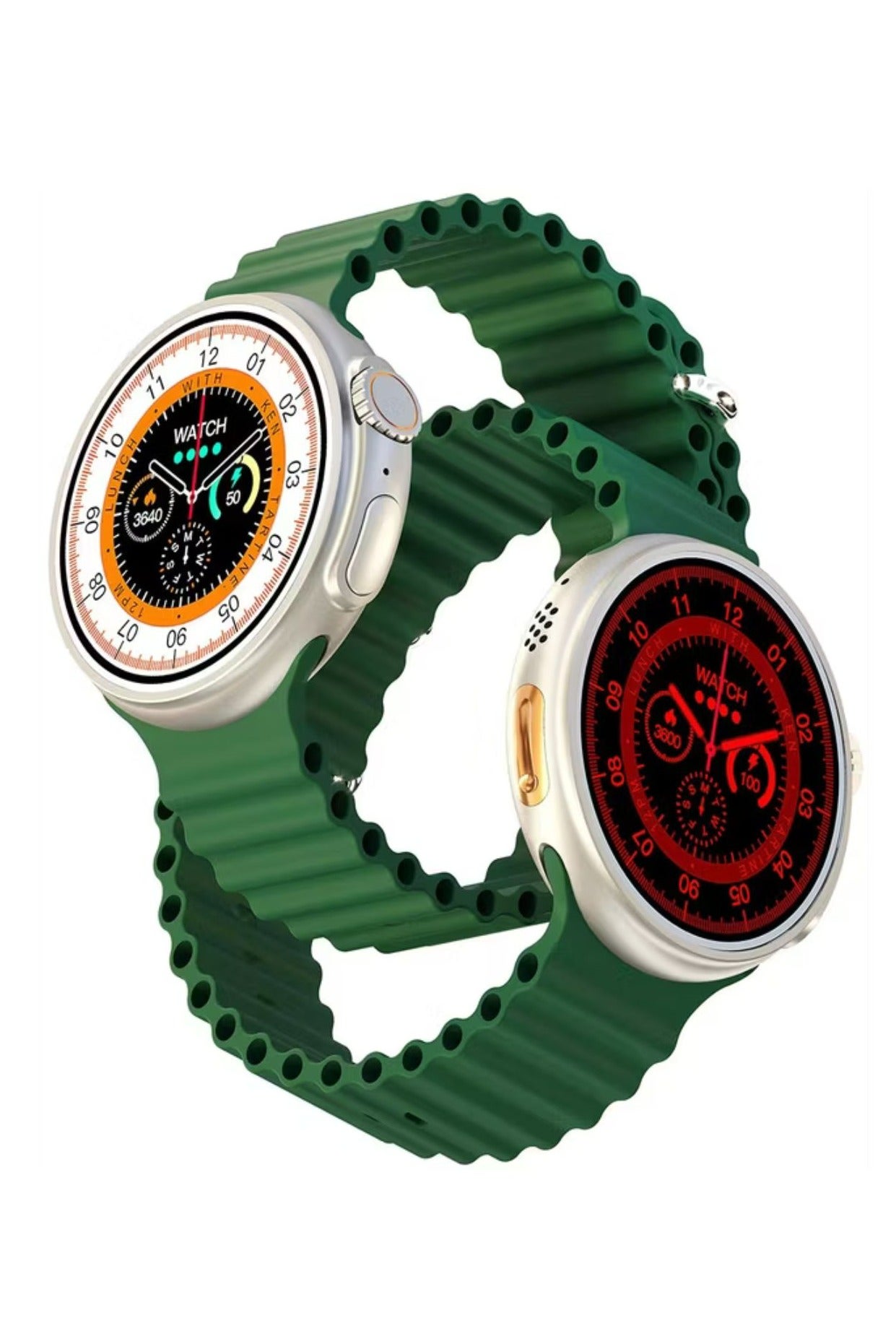 Compare Ultra Evo Smart Watch 1.51 Wide Touch Screen  Green at KSA Price