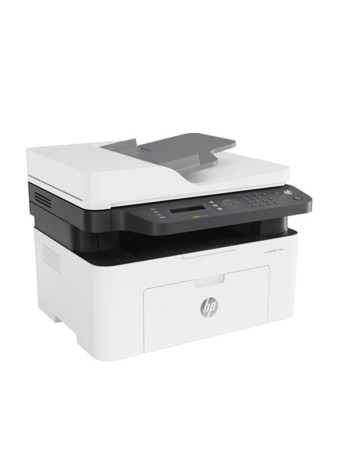 Compare Laser MFP 137fnw Printer  Print, Copy, Scan, Fax  Black and white, Printer for Small Medium Business 4ZB84A WhiteGrey at KSA Price