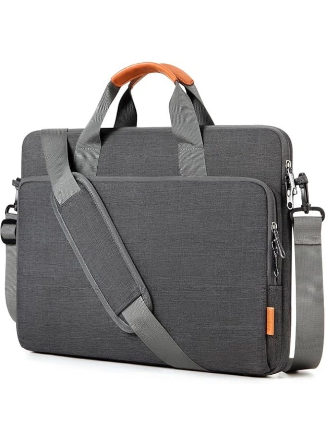 Compare 1314 inch Laptop Computer PC Shoulder Bag Carrying Case, WaterRepellent Fabric Briefcase at KSA Price