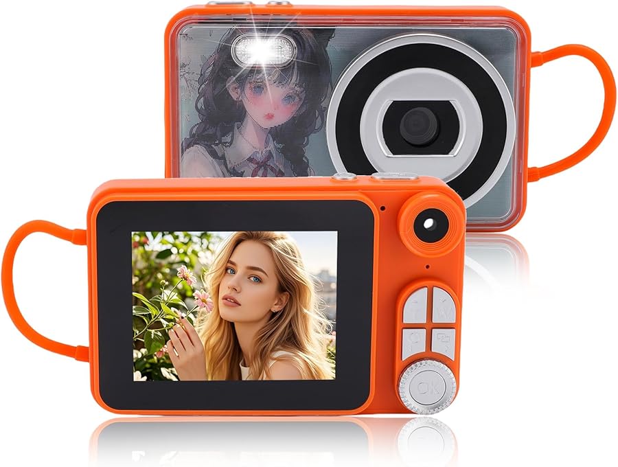 Vbestlife 4K Digital Camera 48MP Auto Focus Vlog…