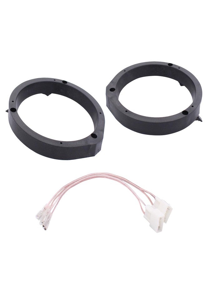 Compare ApplianPar 2Pcs Car Front Rear Stereo Door Speaker Adapter Mounting Plates 6.56.75 Inch Spacer Rings Bracket with Harness for Accord Civic CRV CRZ at KSA Price