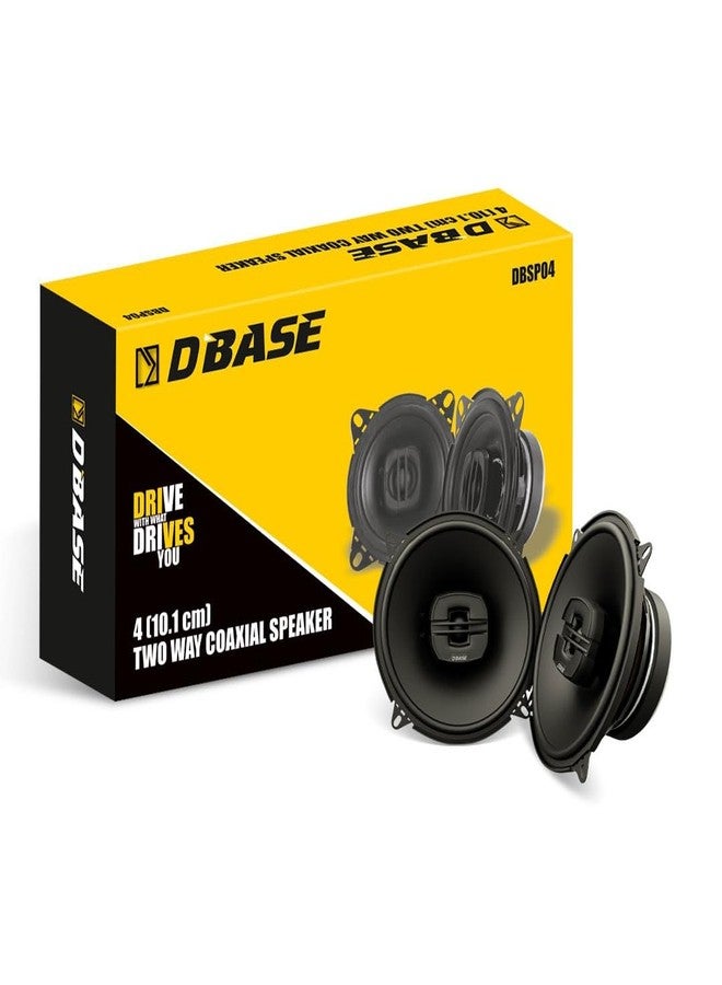 Compare DBASE DBSP04 4 Car Speaker | Powerful Bass | Clear Sound | Universal Fit at KSA Price