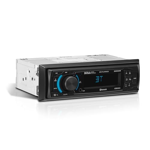 BOSS Audio Systems 625UAB Single DIN Car Stereo…