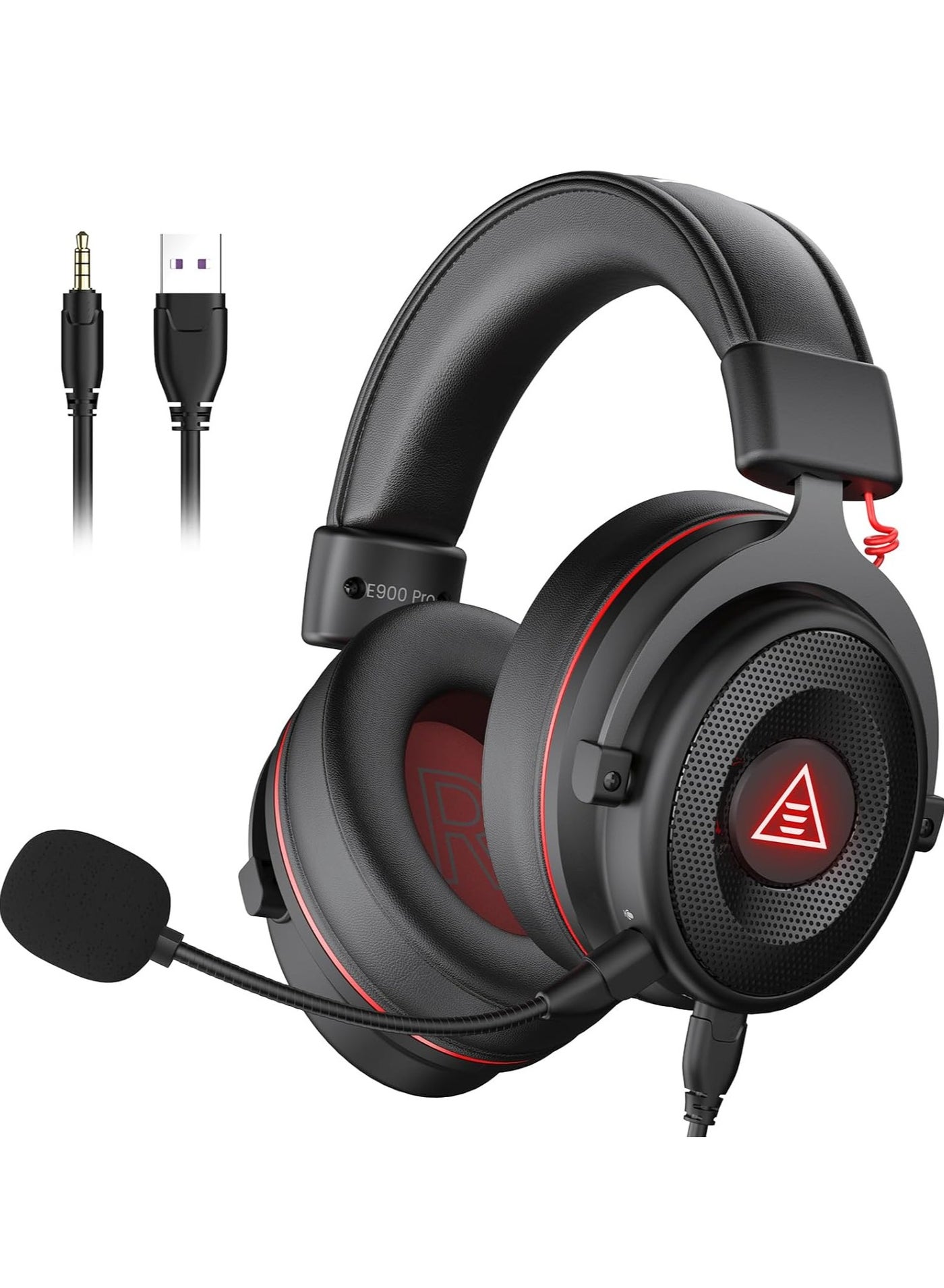 EKSA USB Gaming Headset for PC - Computer…