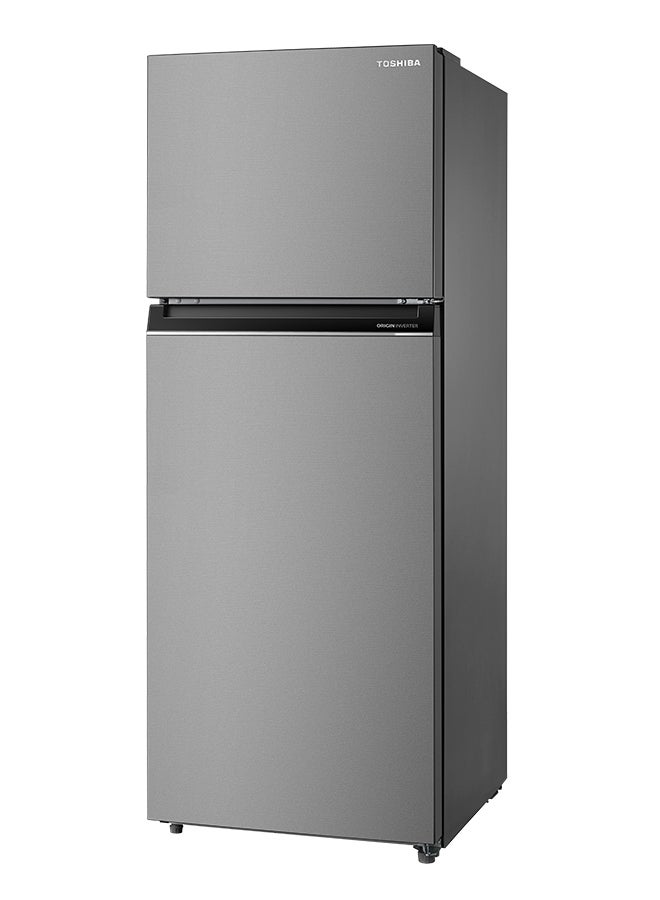 Compare 468L338L Gross & Net Capacity Double Door Top Mount Refrigerator GRRT468WEPMERG Grey at KSA Price