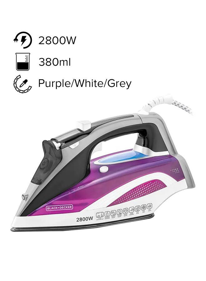 Digital Steam Iron, LCD Display, Anodized Soleplate,…
