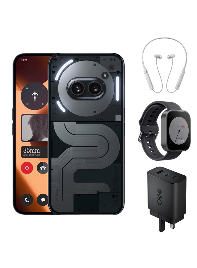 Compare Phone 2a Plus Dual SIM Black 12GB RAM 256GB With CMF Neckband, CMF Watch Pro And CMF 65W Charger  Middle East Version at KSA Price