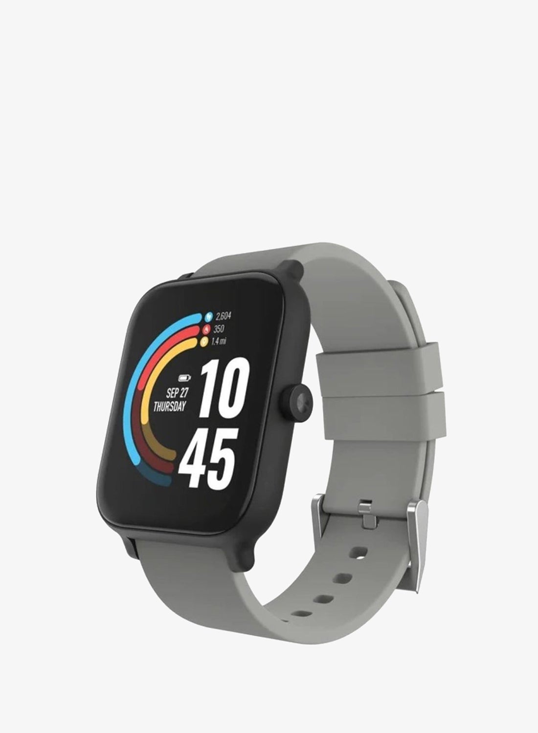 Compare Evo 247 Unisex Fitness Tracker Watch BlackGrey, EV1S01G04 at KSA Price