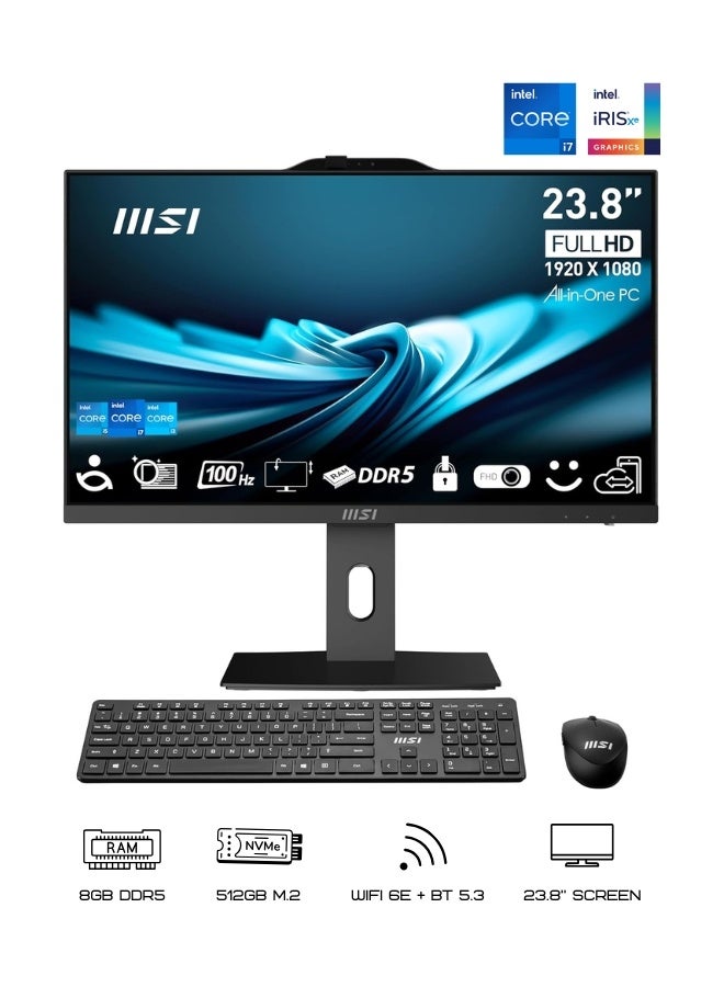 MSI PRO AP242P 14M All-in-One Desktop PC,…